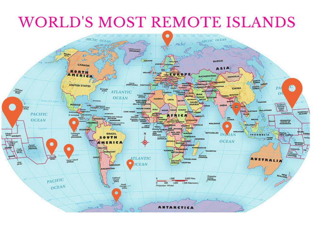 worlds most remote islands