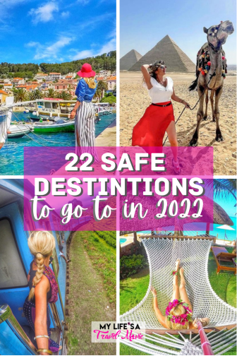 Here's my recommendations for 22 safe destinations to go to in 2022! Based on personal travel experiences last year, and taking into account the current travel restrictions and risks.