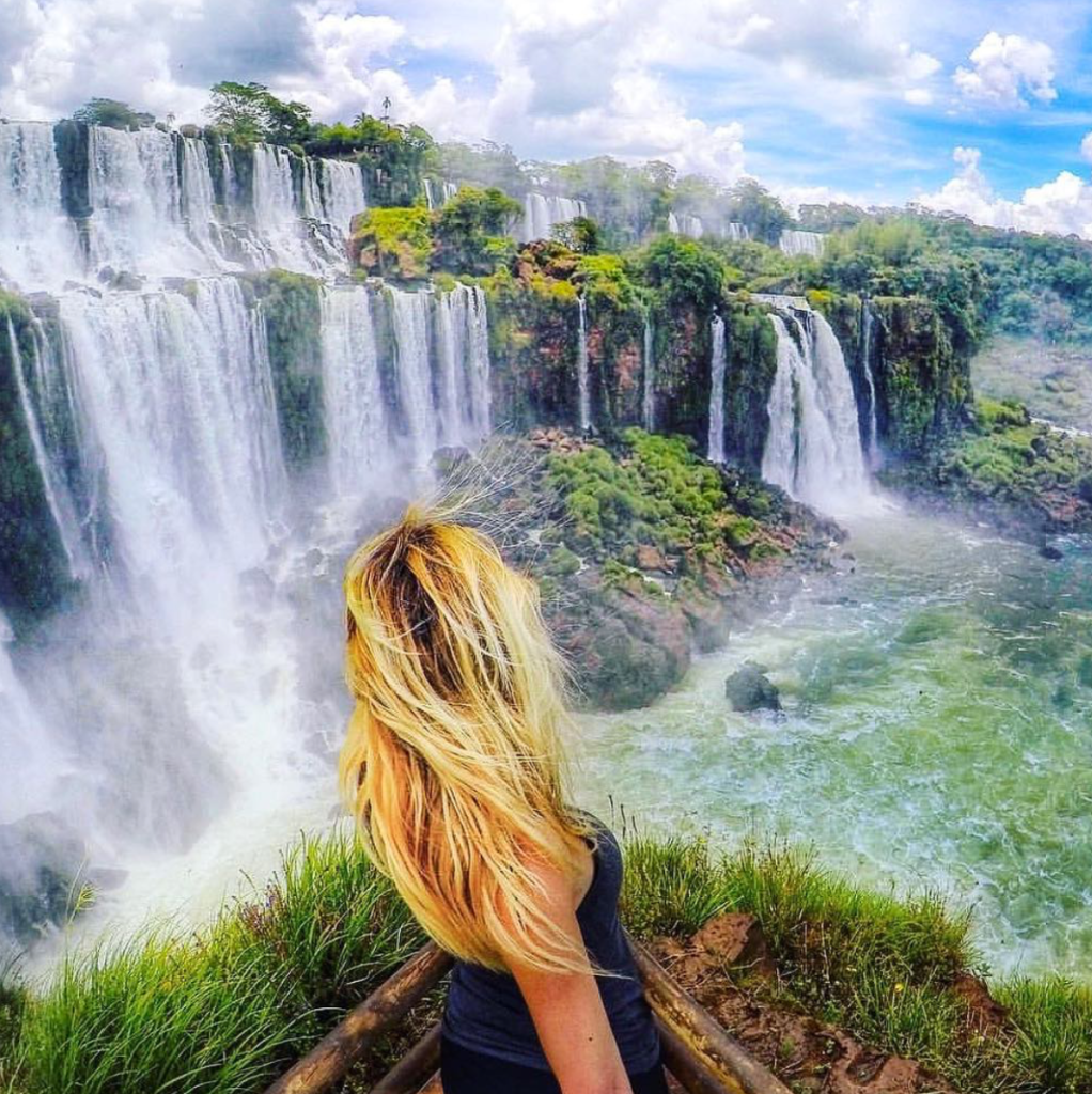 Top Solo Travel Destinations in 2019 include Iguazu Falls
