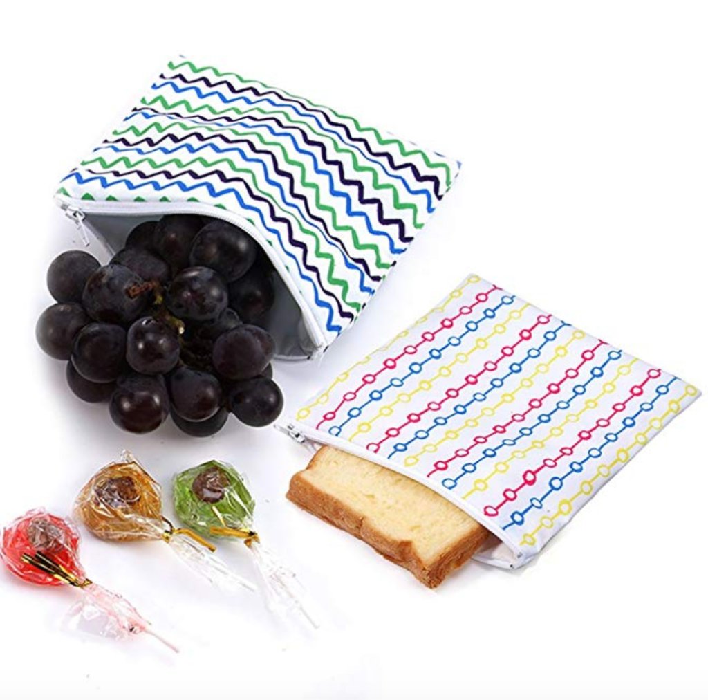Eco-friendly reusable snack bags will keep you and the planet happy.