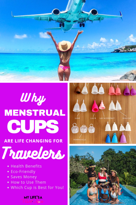 Menstrual cups are LIFE CHANGING, especially for travelers! I started using one three years ago and will never go back to tampons which are harmful for both your body and the earth! I swear you will LOVE menstrual cups after reading this and trying them! Also includes everything you need to know about menstrual cups including how to choose the right one for you, how to put it in, remove it, clean it, and more! Check it out, thank me later! ;)