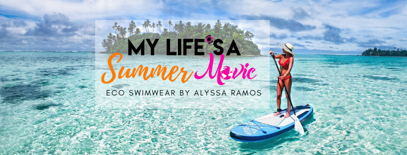 My Life's a Summer Movie Sustainable swimwear by Alyssa Ramos