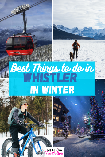 Going to Whistler in winter? Here are some fun things to do in Whistler aside from skiing and snowboarding! There's plenty to see in Whistler in winter, and less people too!

#whistler #canada #nationalparks #wintertravel #solotravel