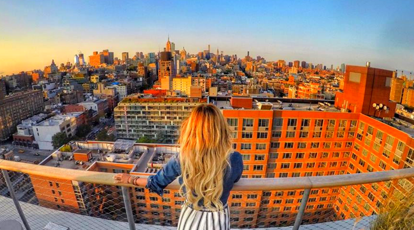 solo female traveler in new york city